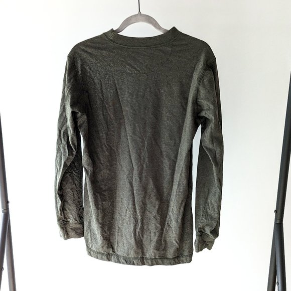 Gelert Long Sleeve - Mens T-shirt - Green - Picture 1 of 5